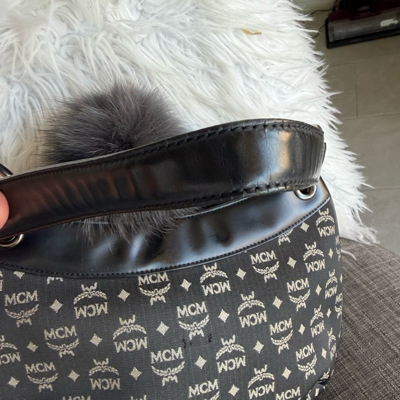 MCM Black Vintage Shoulder bag - Picture 4 of 13